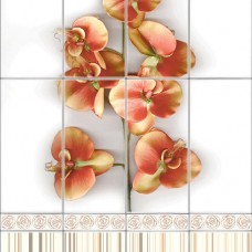 Панель ПВХ Vox Digital print Орхидея бежевая